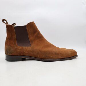 Taft Brown Suede Chelsea Boots Men's US Size 14 Ankle Boots
